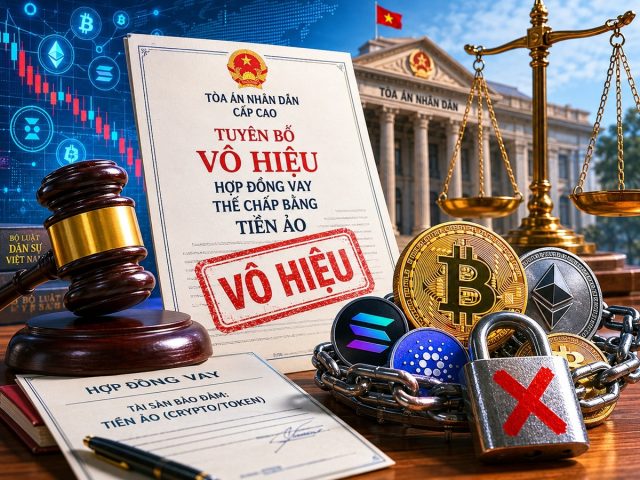 Tòa án tuyên vô hiệu hợp đồng vay tài sản thế chấp bằng "Tiền ảo"
